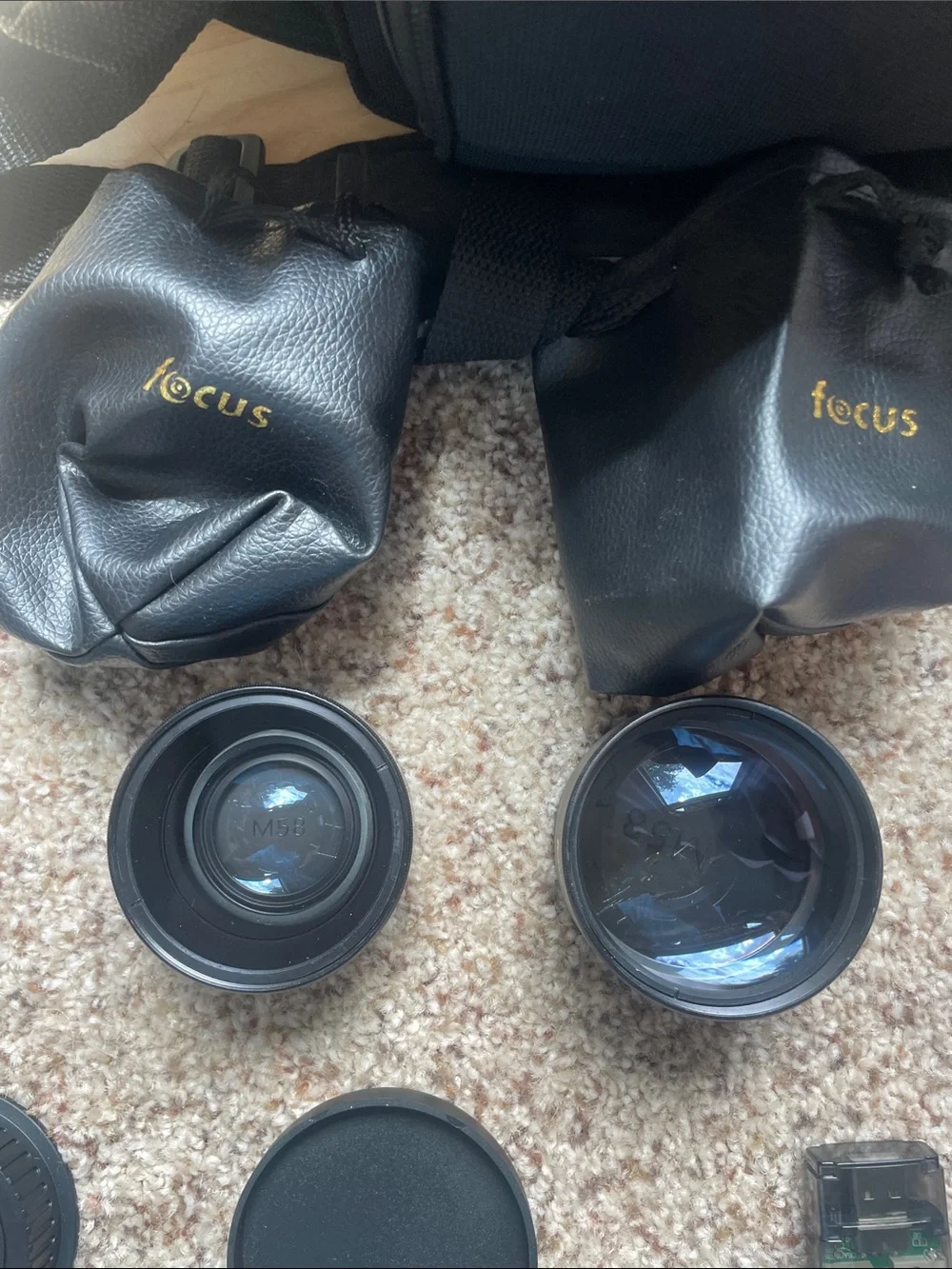 Canon Black DSLR Camera Bundle with Lenses, Accessories & Bag